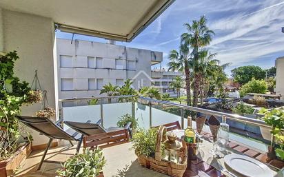 Terrace of Flat for sale in Cubelles  with Air Conditioner, Terrace and Swimming Pool