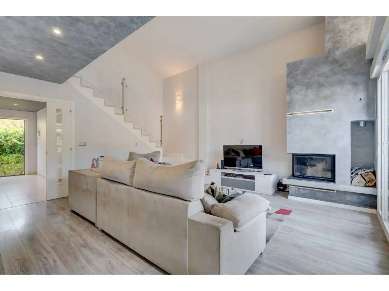 Living room of Detached homes for sale in Alegia  with Heating, Private garden and Terrace