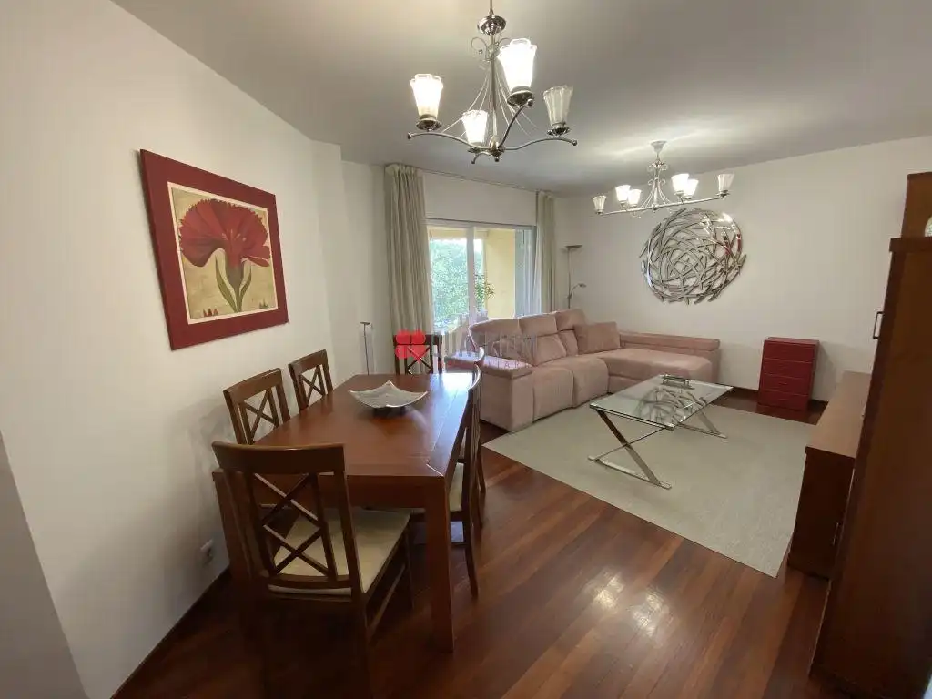 Sala de estar de Dúplex en venta en Ames con Calefacción, Trastero y Piscina
