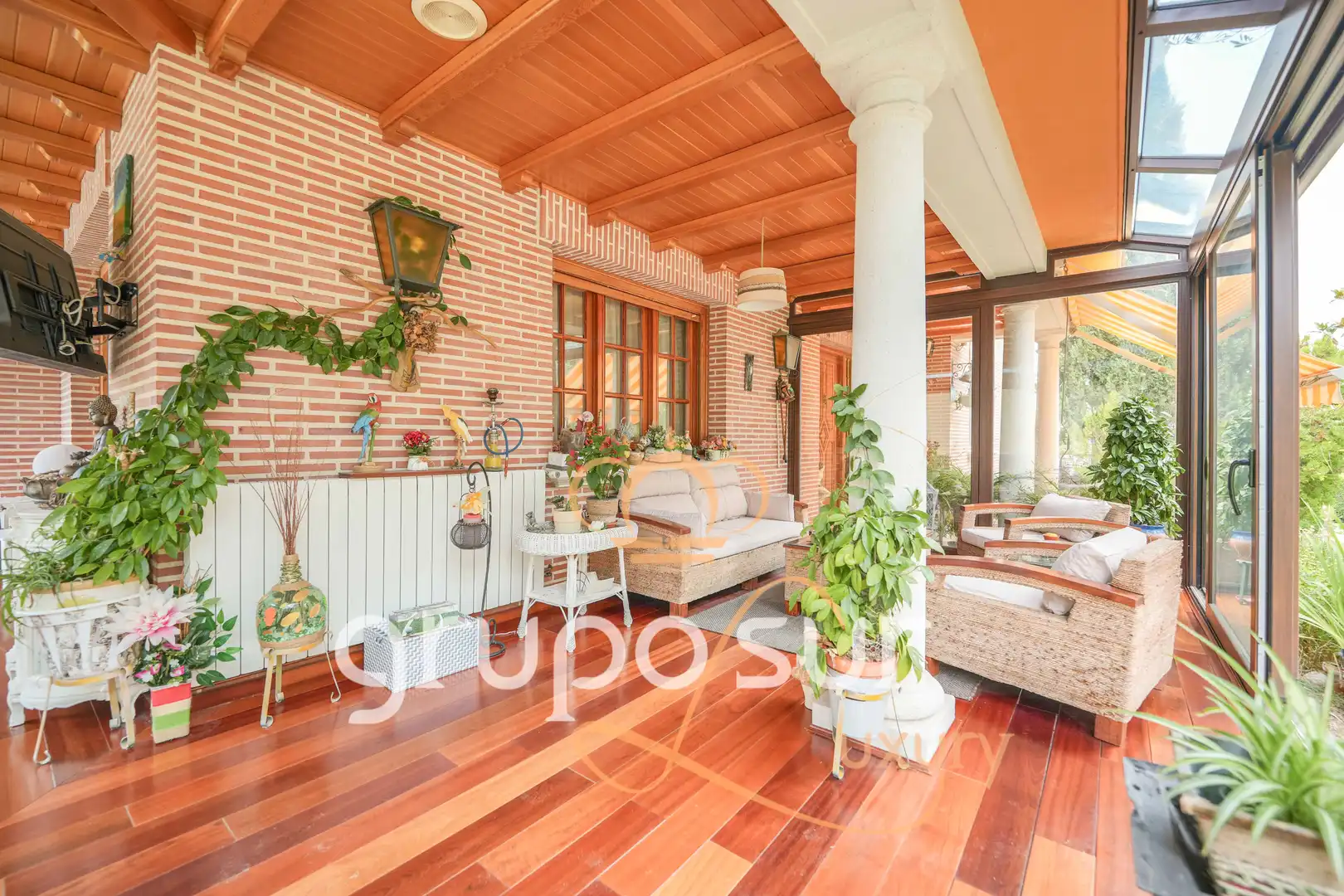 Terraza de Casa o chalet en venta en Traspinedo con Calefacción, Jardín privado y Terraza