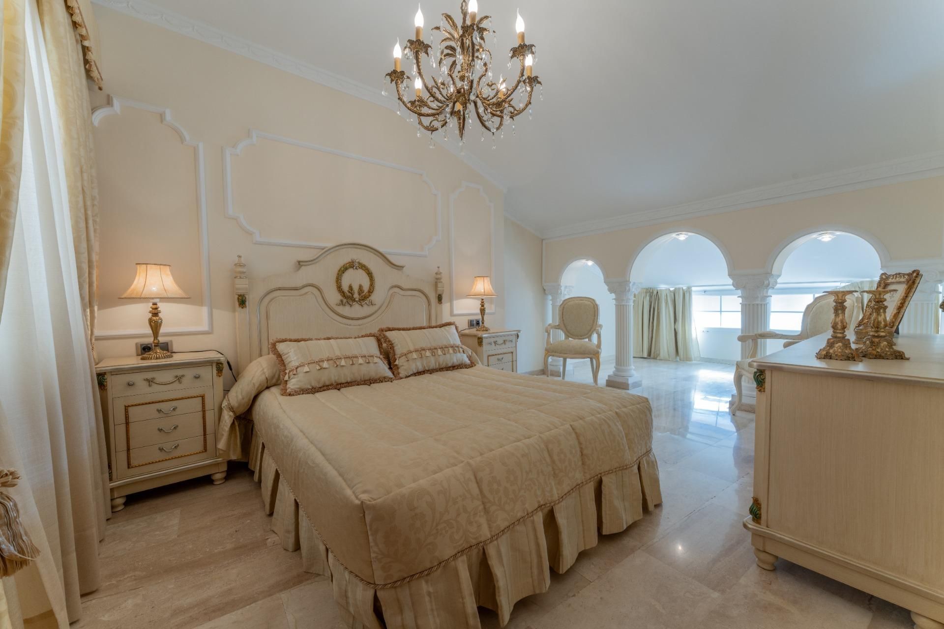 Bedroom of House or chalet for sale in Huesa  with Air Conditioner, Storage room and Swimming Pool