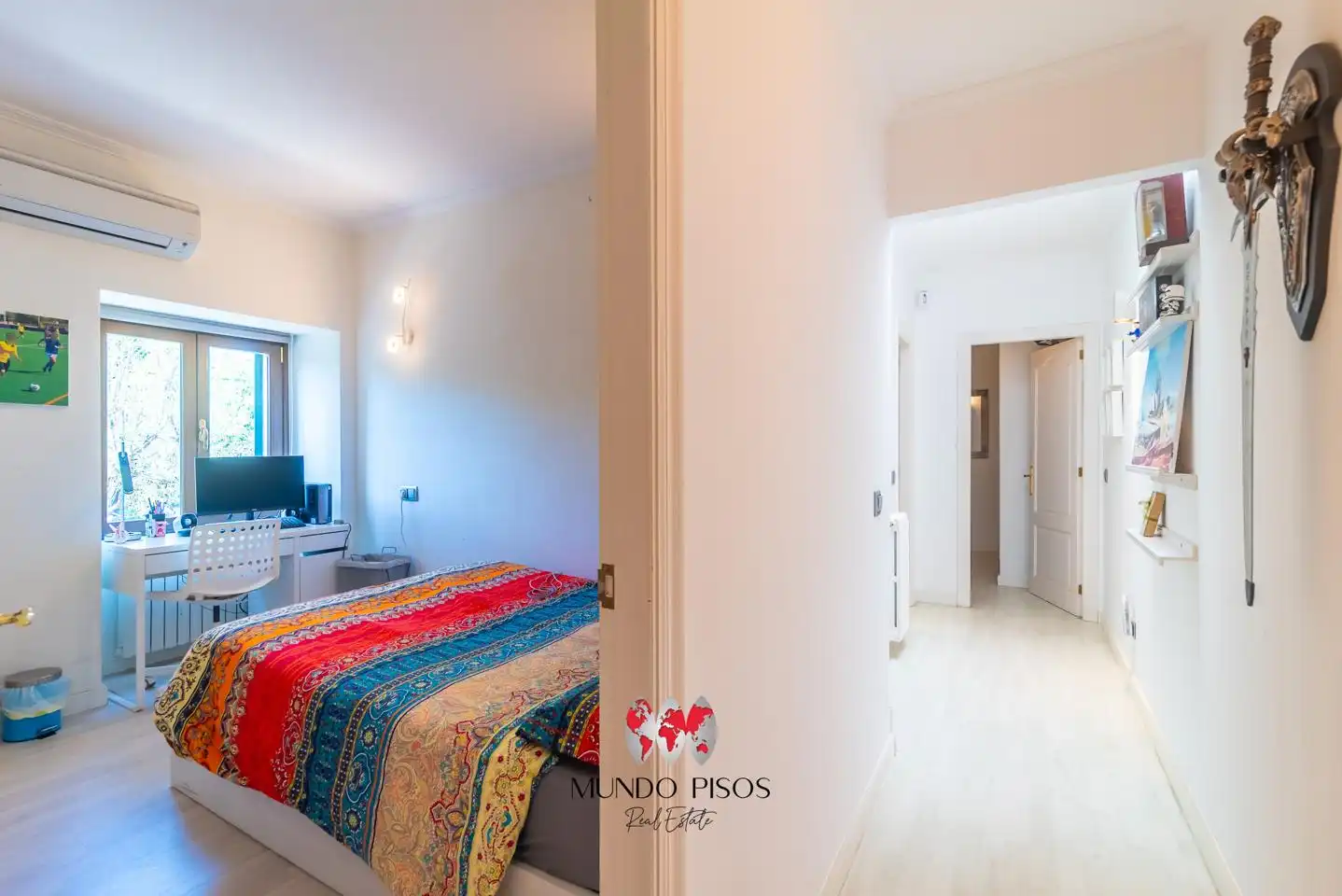 Dormitori de Casa adosada en venda en  Palma de Mallorca amb Aire condicionat, Calefacció i Parquet