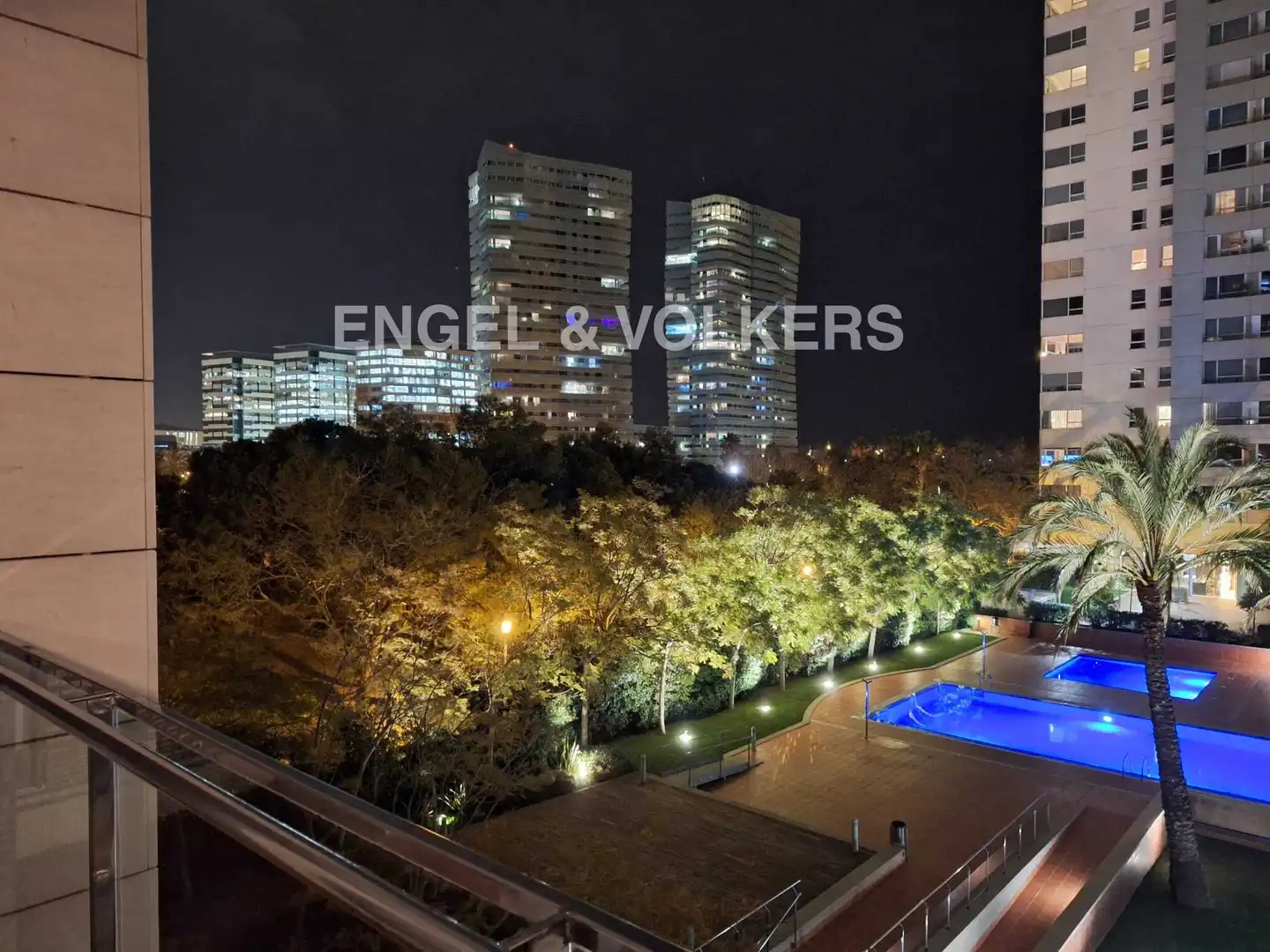 Terrasse von Wohnung zur Miete in Barcelona mit Klimaanlage, Heizung und Parkett