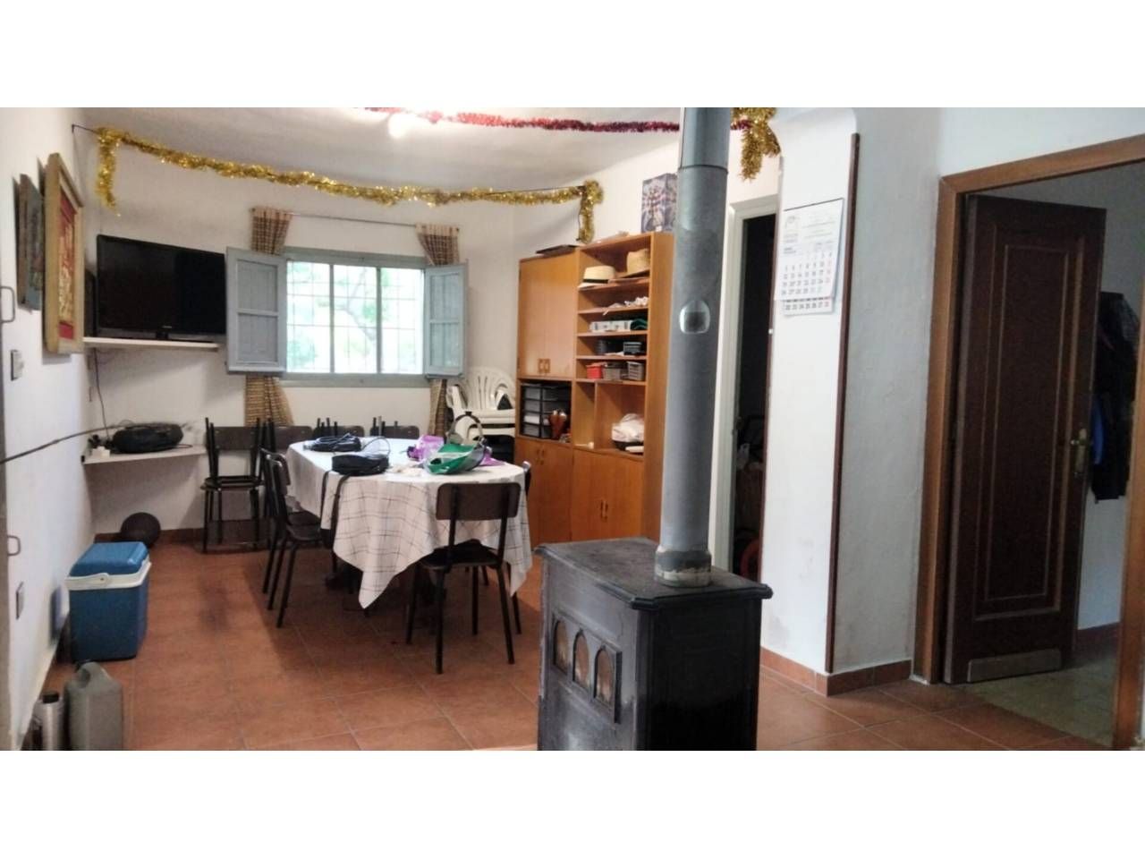 Cuina de Finca rústica en venda en Monzón amb Jardí privat, Terrassa i Moblat