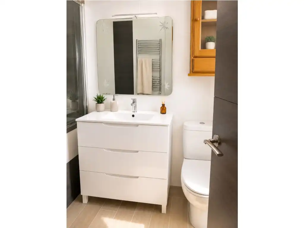 Baño de Casa adosada en venta en Jávea / Xàbia con Aire acondicionado, Jardín privado y Terraza