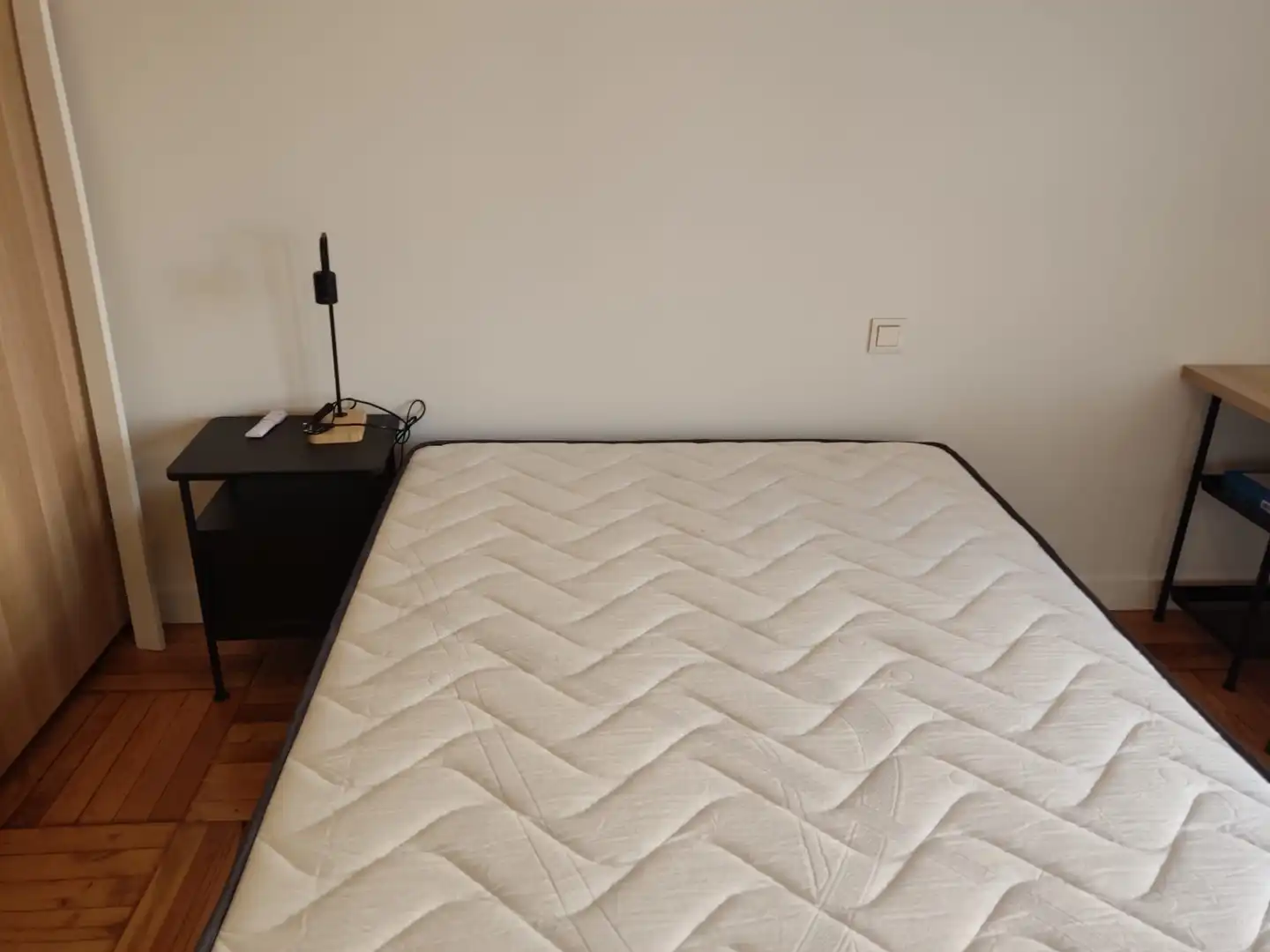 Bedroom of Flat for share in Madrid  with Heating, Furnished and Oven