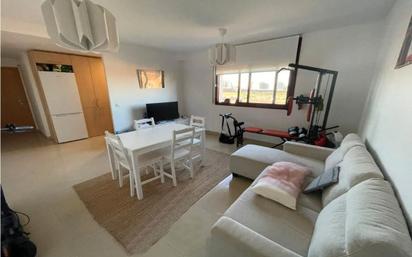 Living room of Apartment for sale in Sant Carles de la Ràpita  with Air Conditioner, Parquet flooring and Furnished