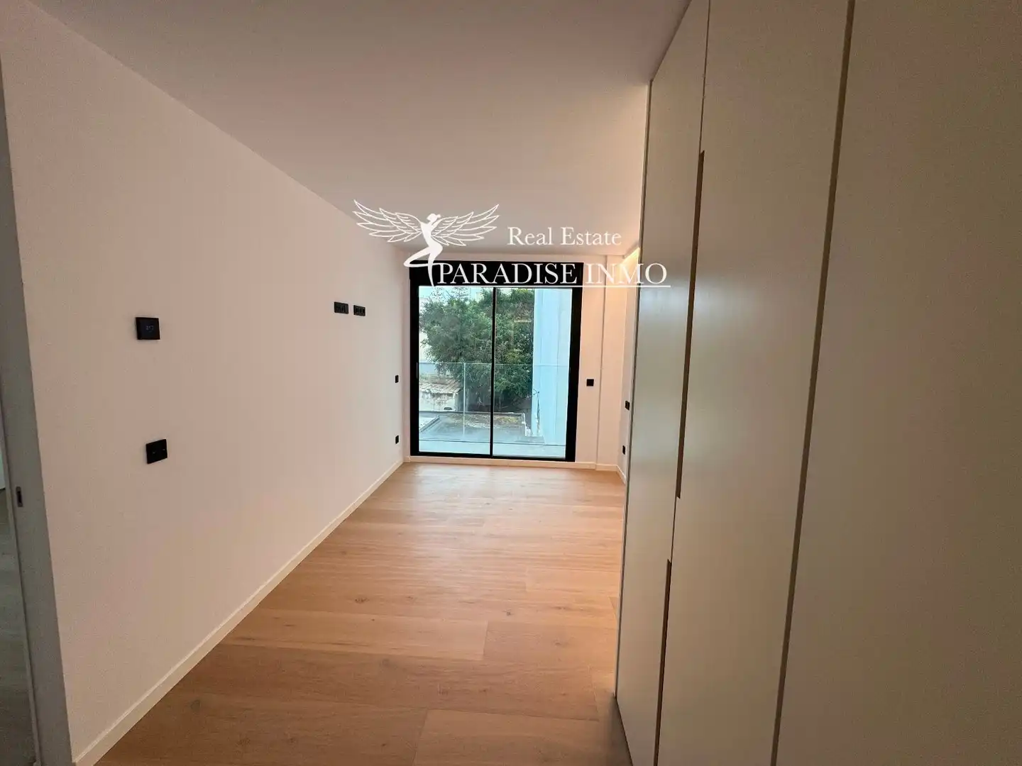 Schlafzimmer von Dachboden zum Verkauf in Eivissa mit Klimaanlage, Heizung und Terrasse