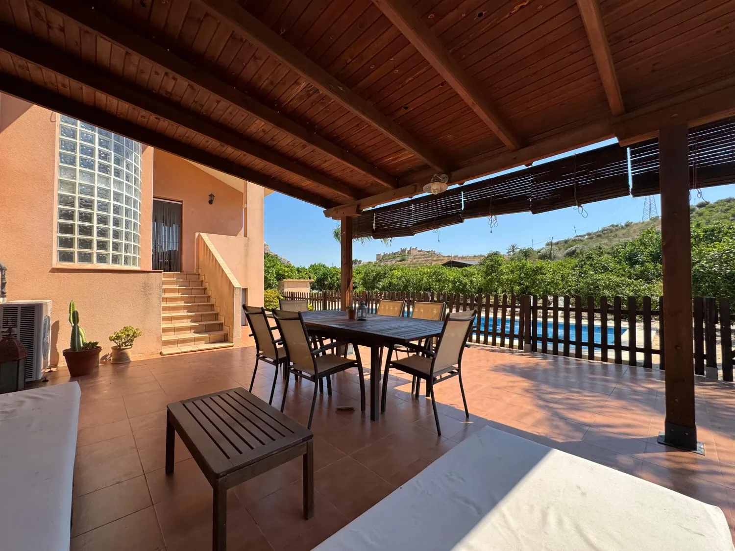 Terrace of House or chalet for sale in  Murcia Capital  with Air Conditioner, Heating and Private garden