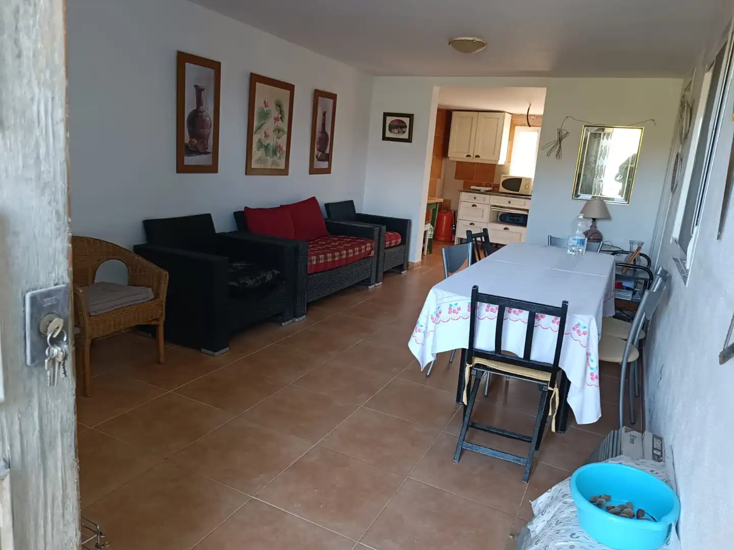 Dining room of Houses for sale in Guaro  with Terrace, Storage room and Furnished