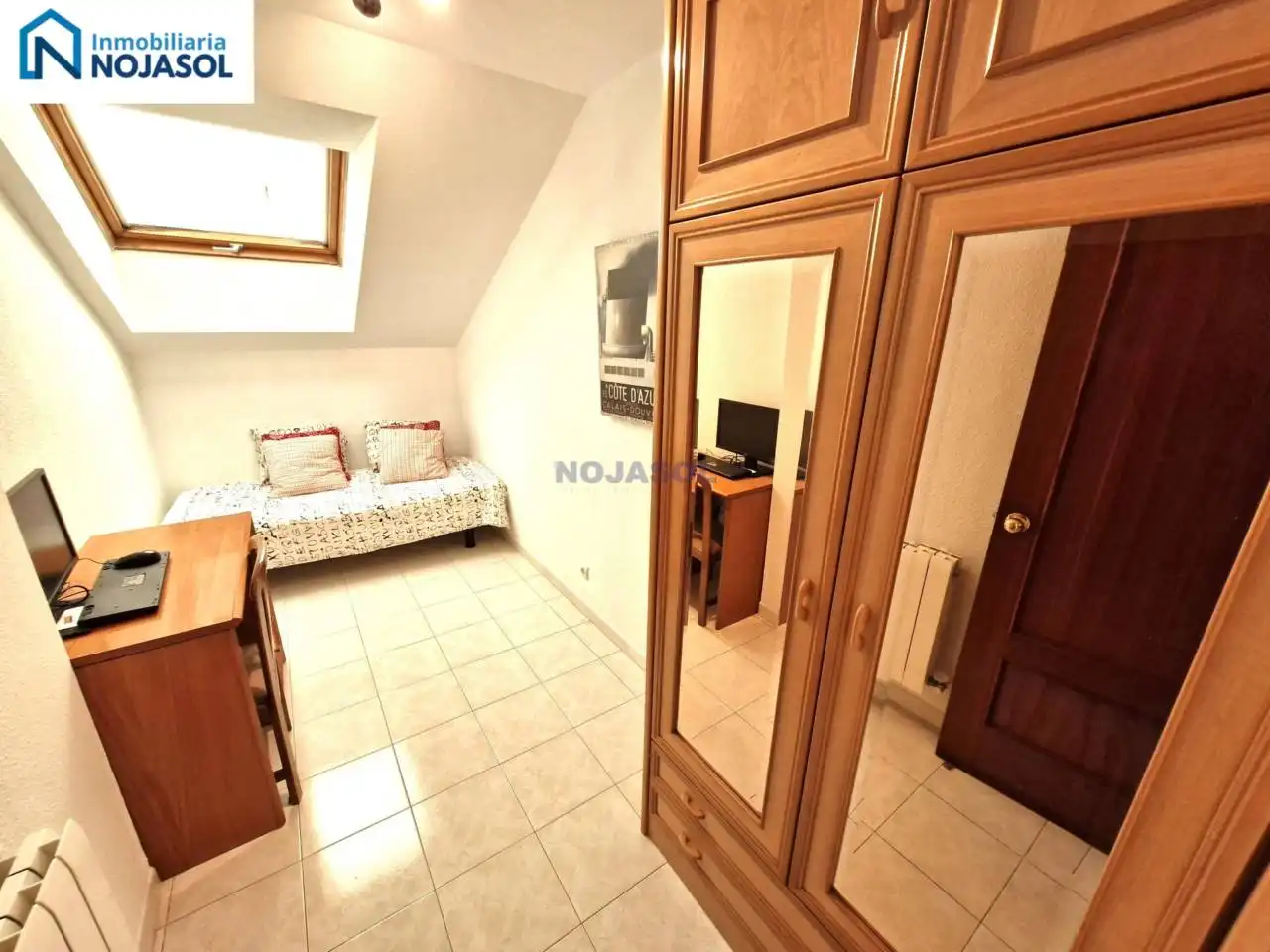 Bedroom of Flat for sale in Noja  with Heating, Terrace and Furnished