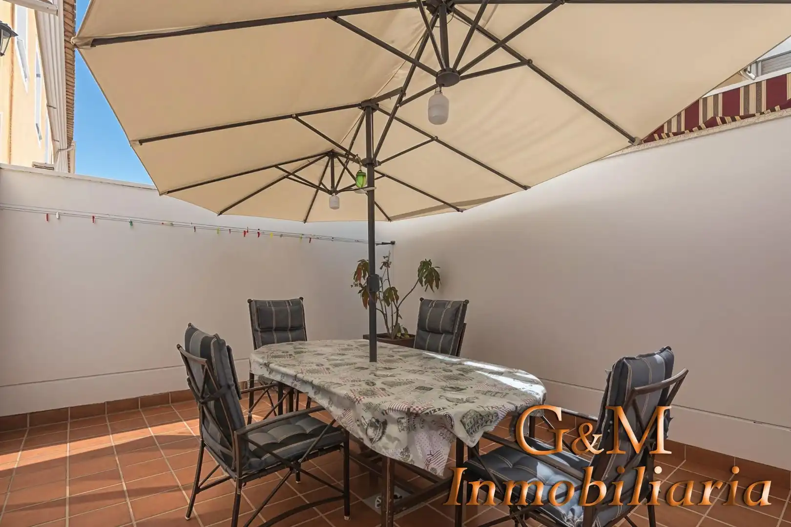 Terraza de Casa adosada en venta en Alhaurín de la Torre con Aire acondicionado, Terraza y Trastero