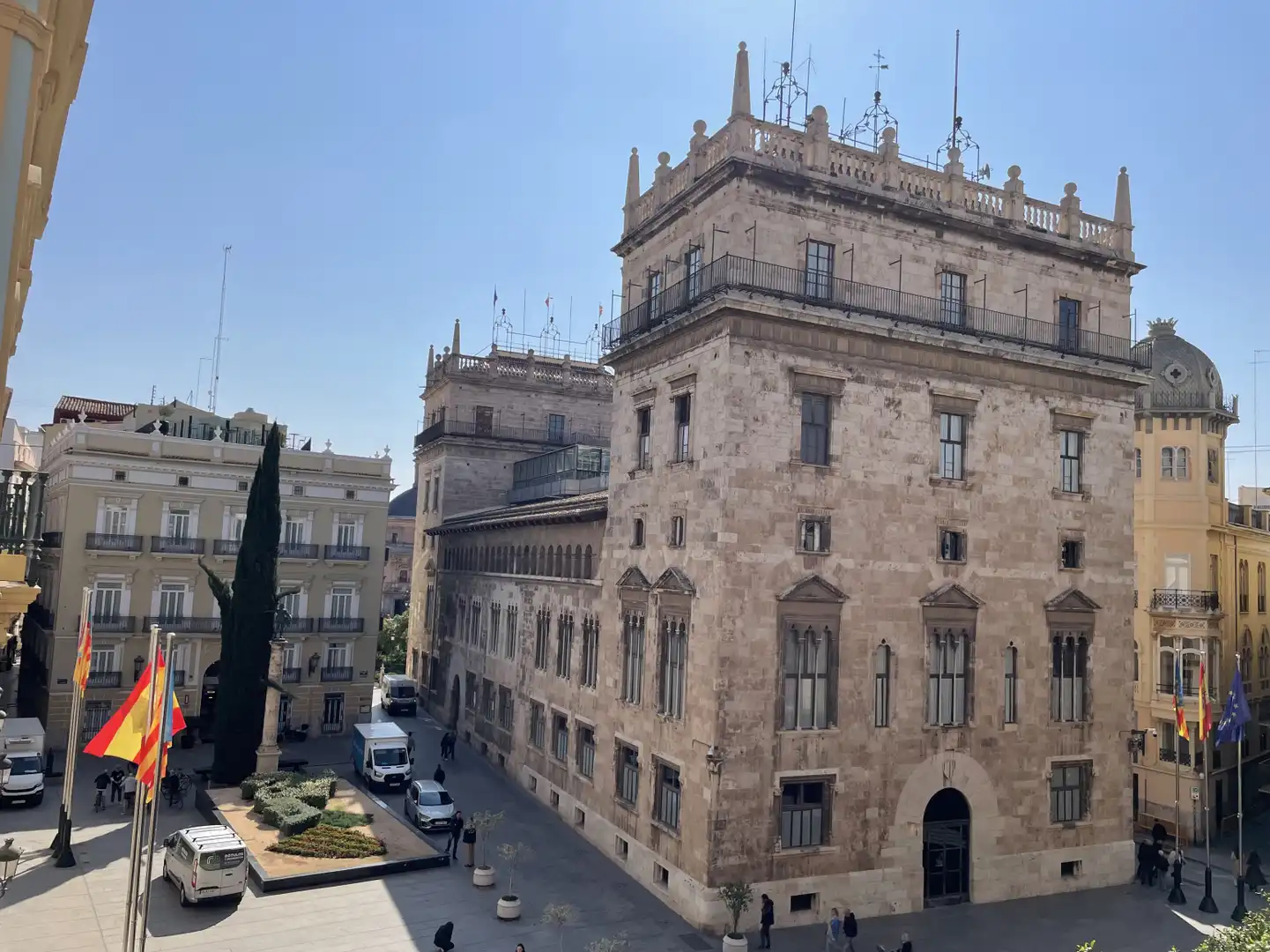 Vista exterior de Pis de lloguer en Valencia amb Aire condicionat, Calefacció i Parquet