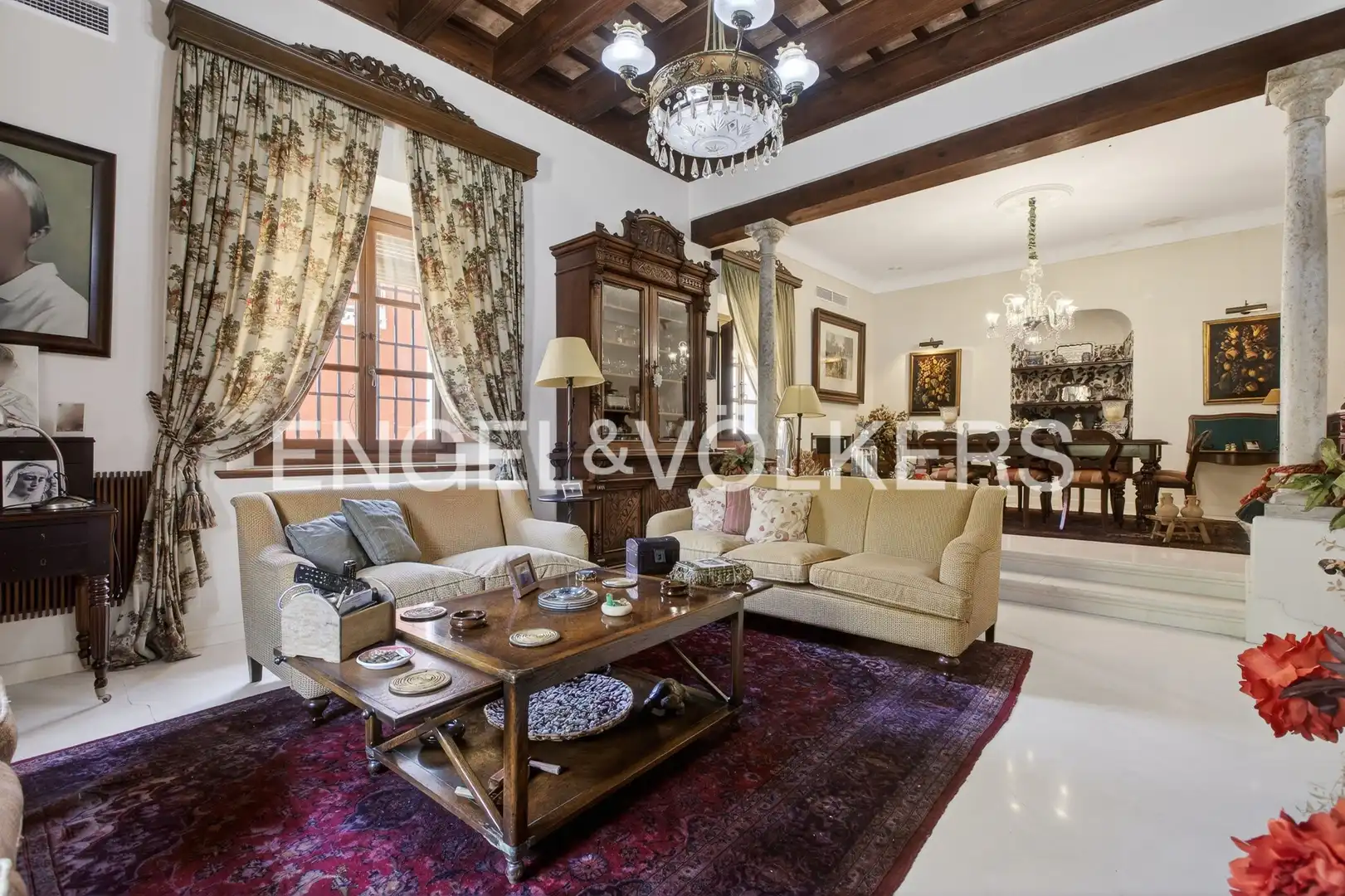 Sala de estar de Casa o chalet en venta en Écija con Aire acondicionado, Calefacción y Jardín privado