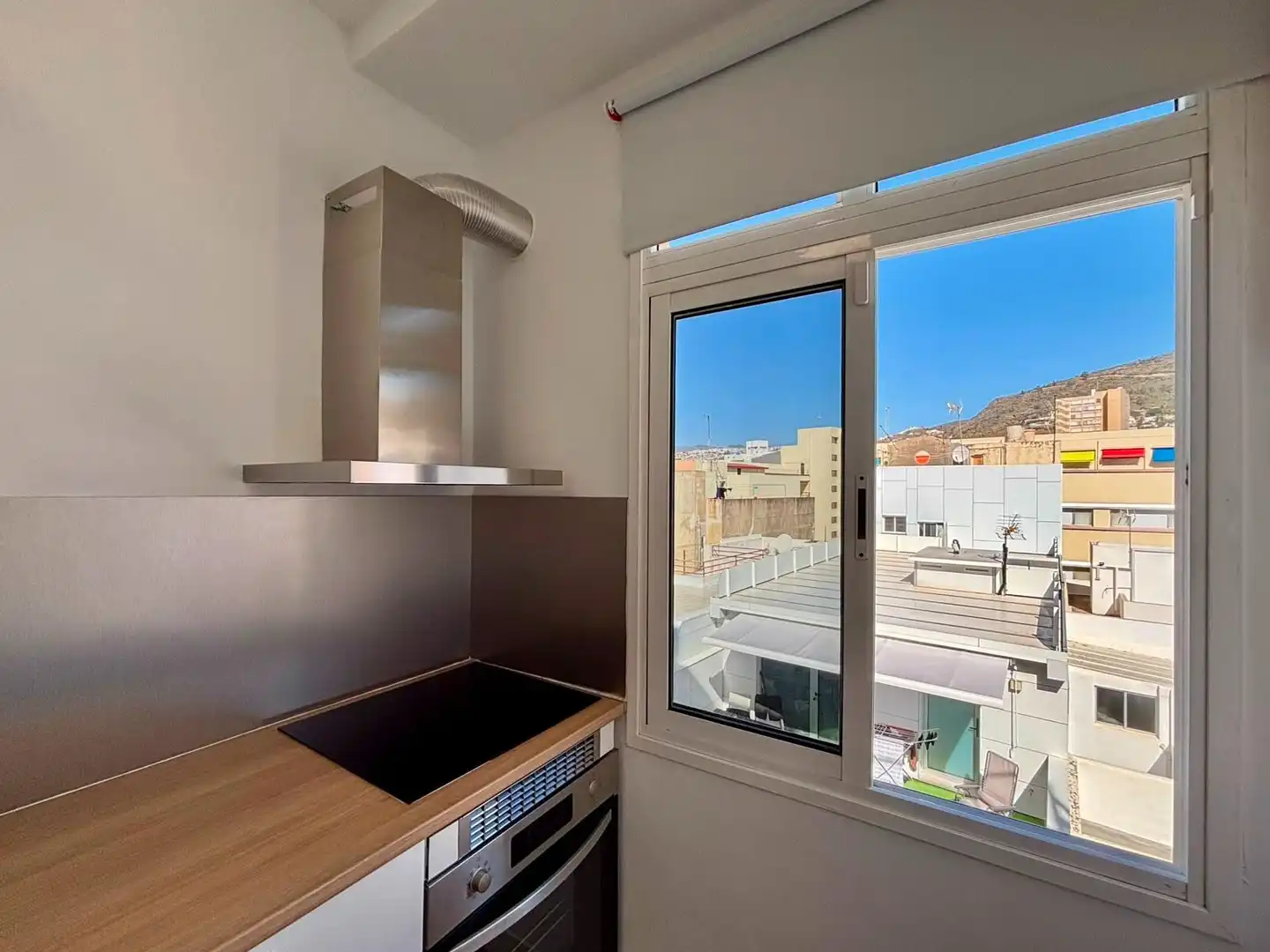 Cocina de Piso de alquiler en Santa Cruz de Tenerife con Parquet, Terraza y Amueblado