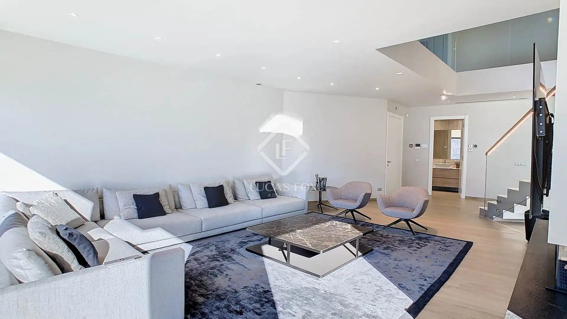 Sala de estar de Casa o chalet en venta en Escaldes – Engordany con Aire acondicionado, Calefacción y Jardín privado