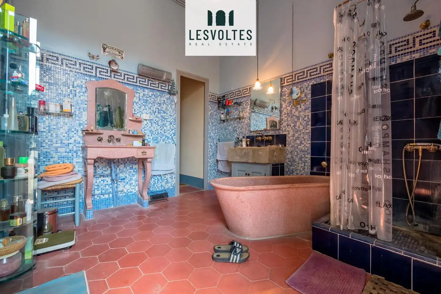 Baño de Casa o chalet en venta en Sant Martí Vell con Aire acondicionado, Calefacción y Jardín privado