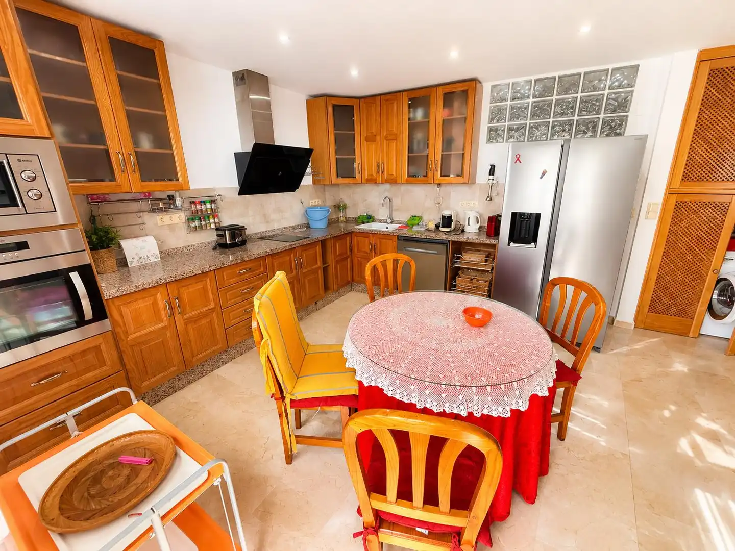 Kitchen of Flat for sale in Benalmádena  with Air Conditioner, Terrace and Furnished