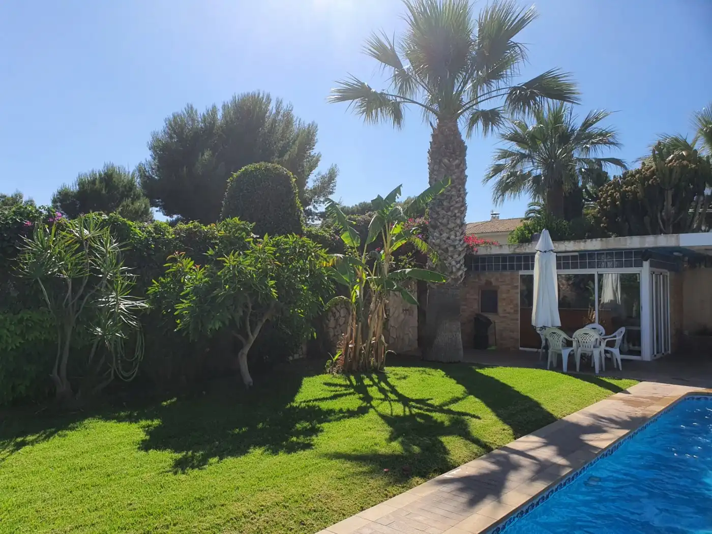 Jardín de Casa o chalet en venta en Benidorm con Calefacción, Jardín privado y Trastero