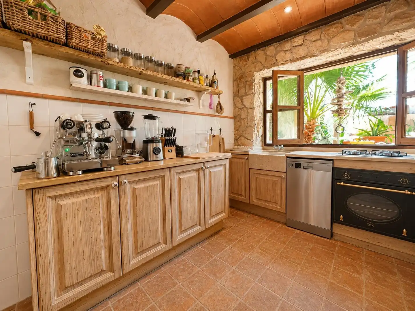 Kitchen of Houses for sale in Pollença  with Air Conditioner, Terrace and Balcony