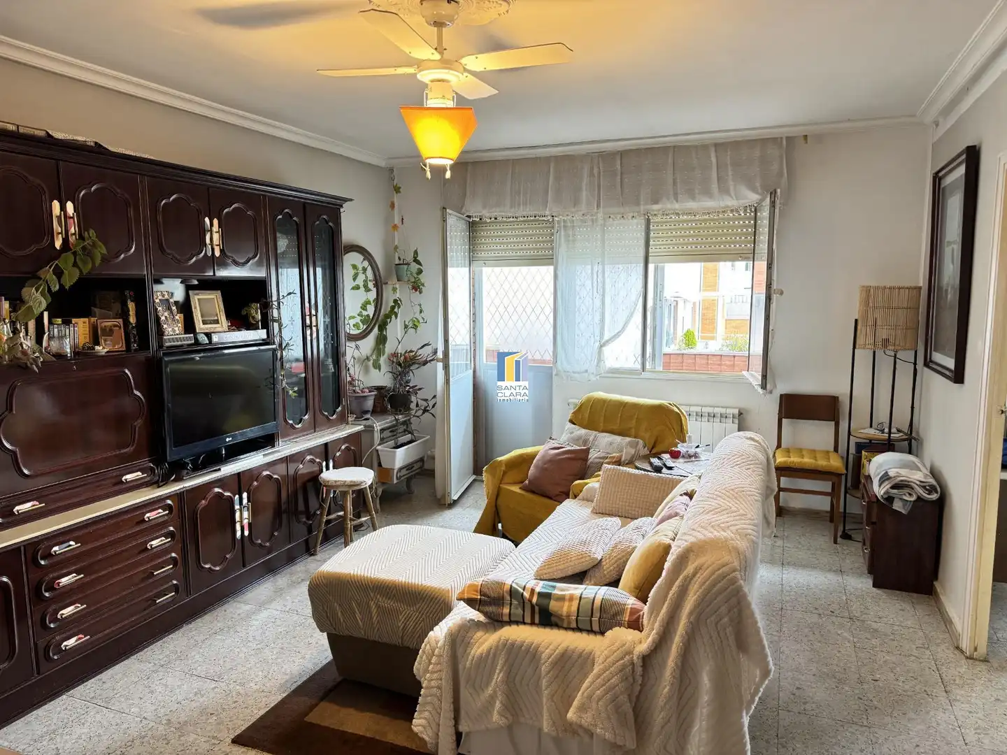 Sala de estar de Piso en venta en Zamora Capital  con Terraza y Balcón