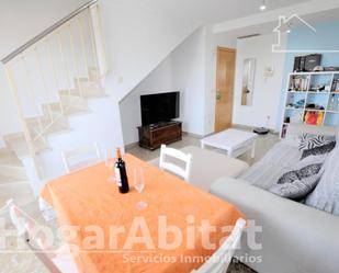 Living room of Attic for sale in  Valencia Capital  with Air Conditioner, Heating and Terrace