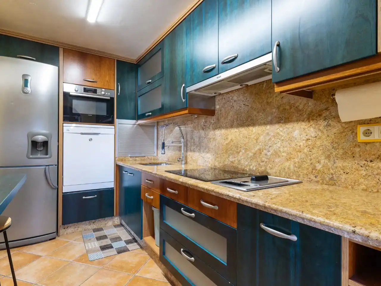 Kitchen of Attic for rent in Moaña, Pontevedra