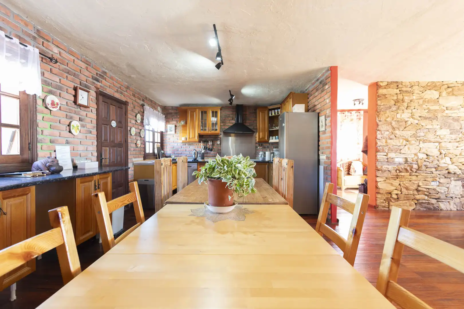 Cocina de Casa o chalet en venta en Granadilla de Abona con Aire acondicionado, Jardín privado y Terraza