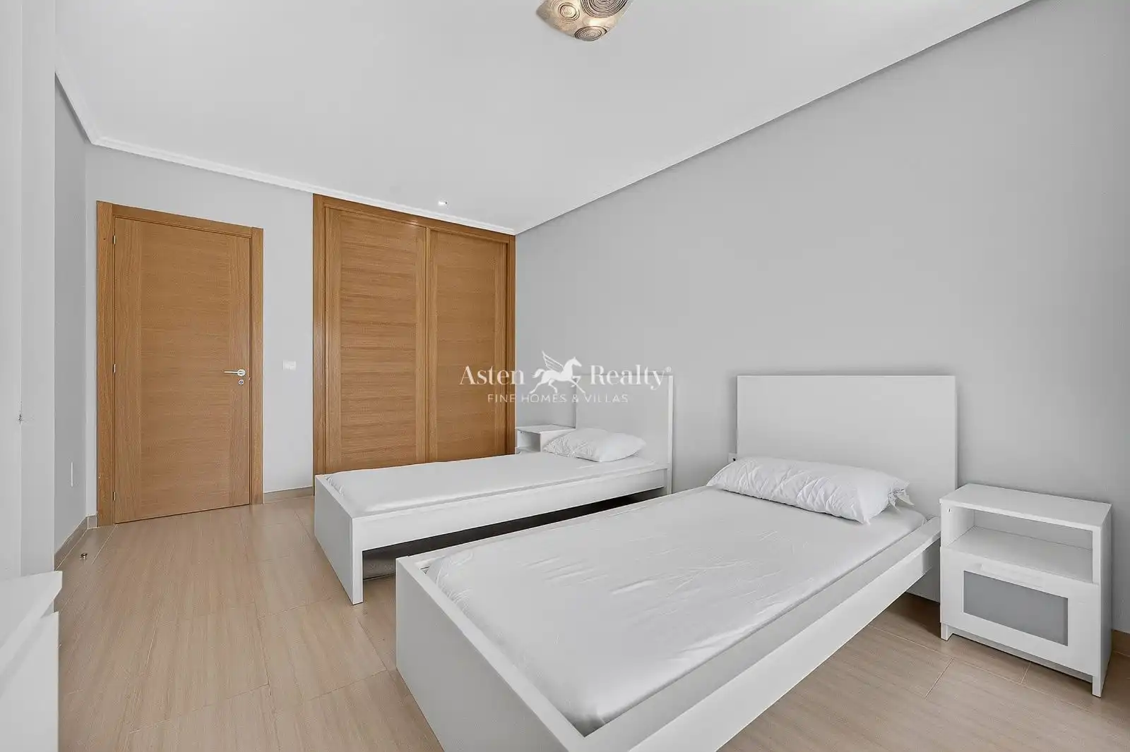 Bedroom of Flat for sale in Granadilla de Abona  with Air Conditioner, Private garden and Terrace