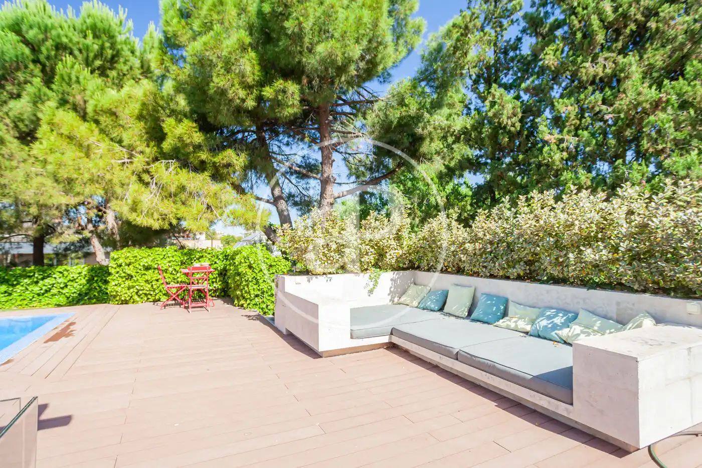Terraza de Casa o chalet de alquiler en Madrid con Aire acondicionado, Calefacción y Jardín privado
