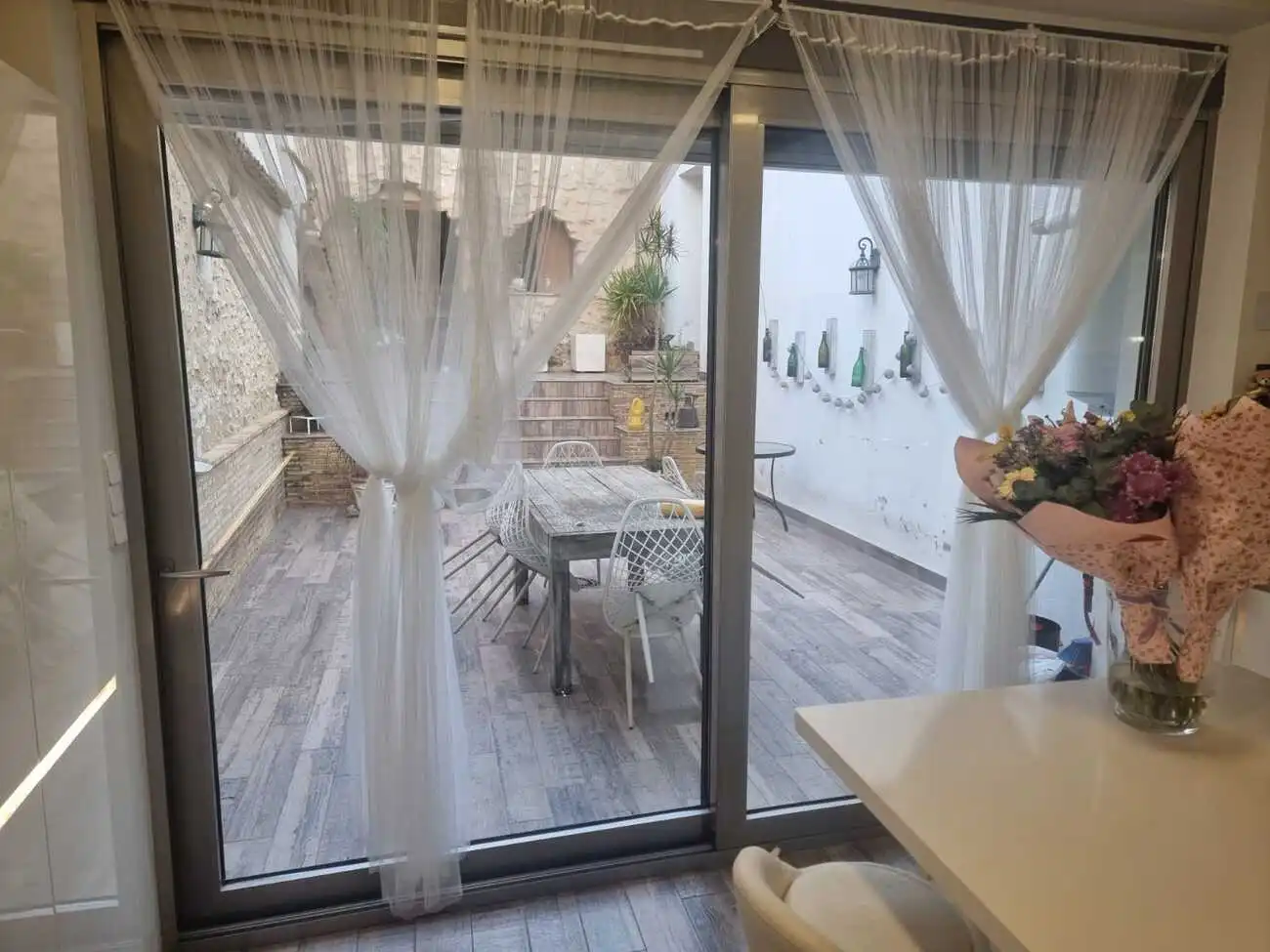 Terraza de Casa adosada en venta en Canals