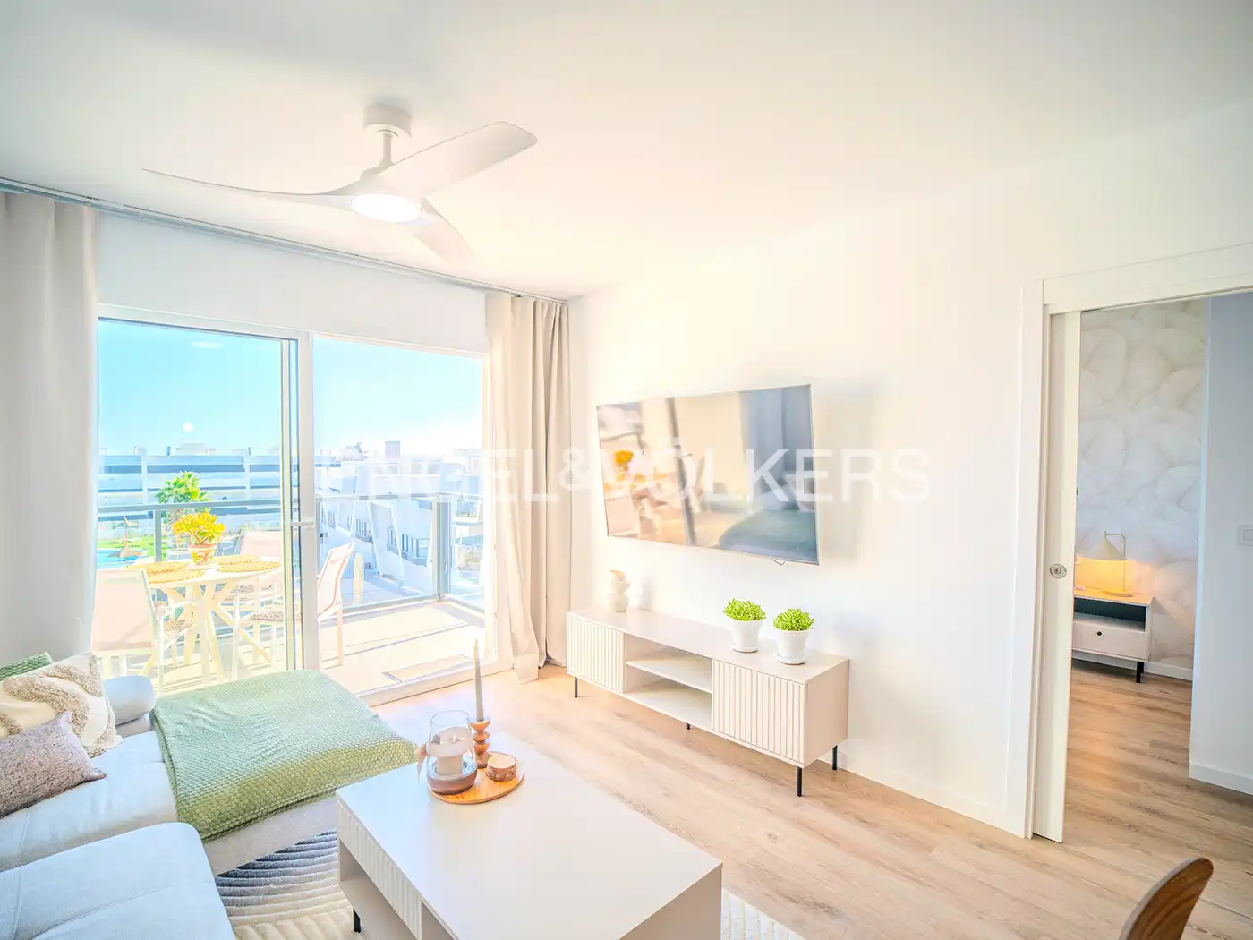 Außenansicht von Maisonette zum Verkauf in Santa Pola mit Klimaanlage, Heizung und Terrasse