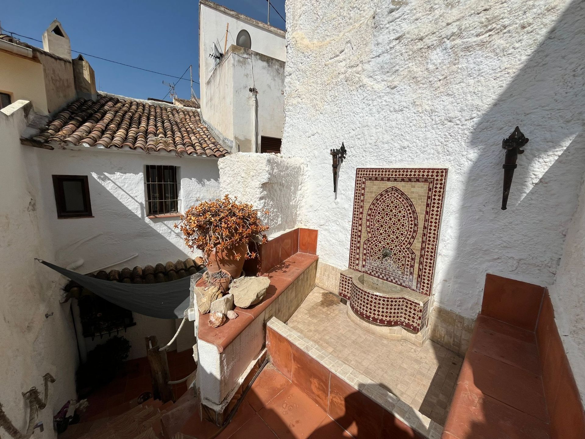 Exterior view of Country house for sale in Polop  with Heating, Terrace and Furnished
