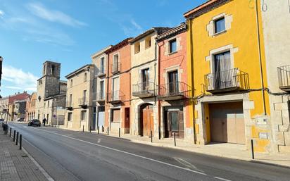 Exterior view of Single-family semi-detached for sale in Girona Capital  with Furnished and Alarm