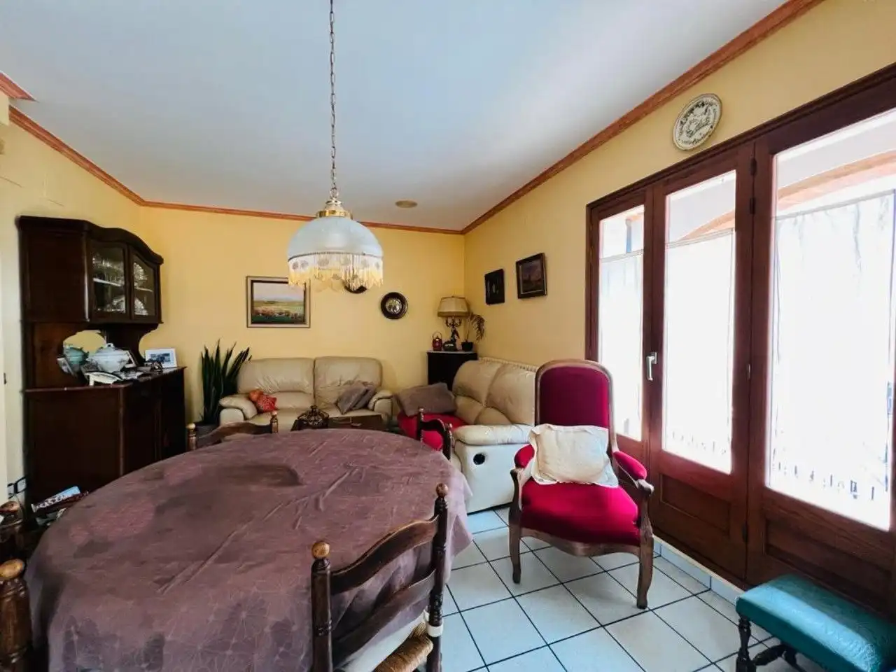 Casa aparellada amb terrassa en venda a Carretera de Cruïlles 31, imagen 11