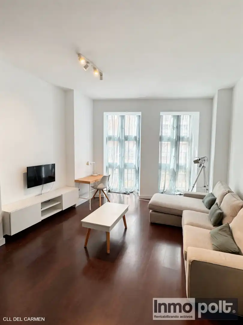 Sala d'estar de Pis de lloguer en Cartagena amb Aire condicionat, Moblat i Forn