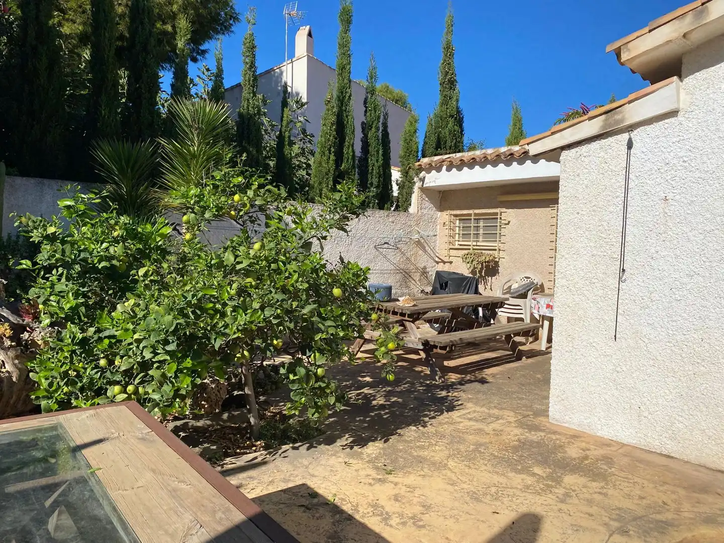 Jardín de Casa adosada en venta en El Campello con Jardín privado y Piscina comunitaria
