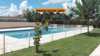 Swimming pool of Single-family semi-detached for sale in  Zaragoza Capital  with Heating, Parquet flooring and Terrace