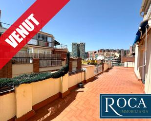 Exterior view of Attic for sale in  Barcelona Capital  with Terrace and Balcony