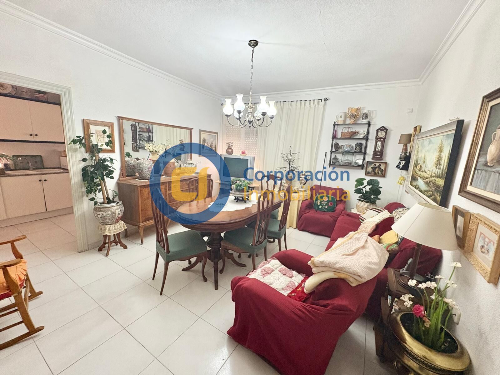 Comedor de Piso en venta en Lorca con Trastero, Amueblado y Balcón