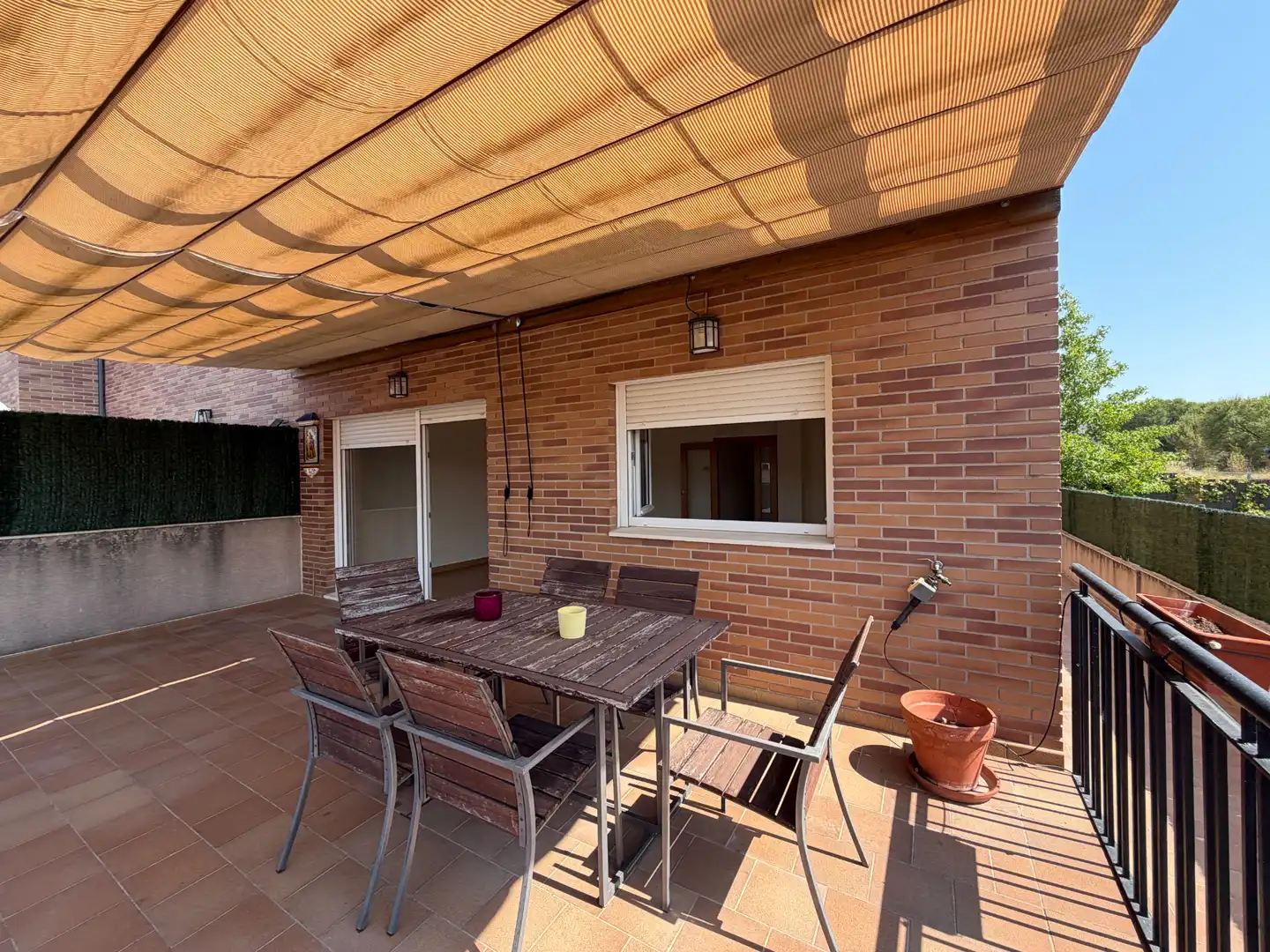 Terraza de Casa o chalet en venta en Colmenar Viejo con Calefacción, Jardín privado y Terraza