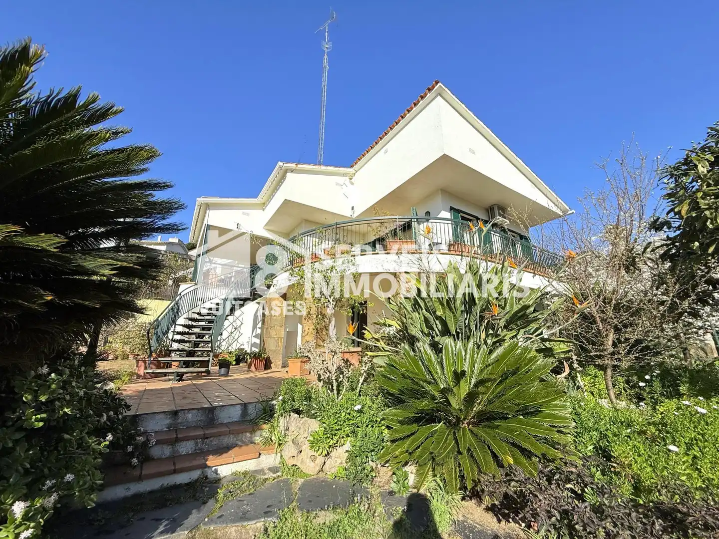 Vista exterior de Casa o chalet en venta en Sant Vicenç de Montalt con Calefacción, Jardín privado y Piscina