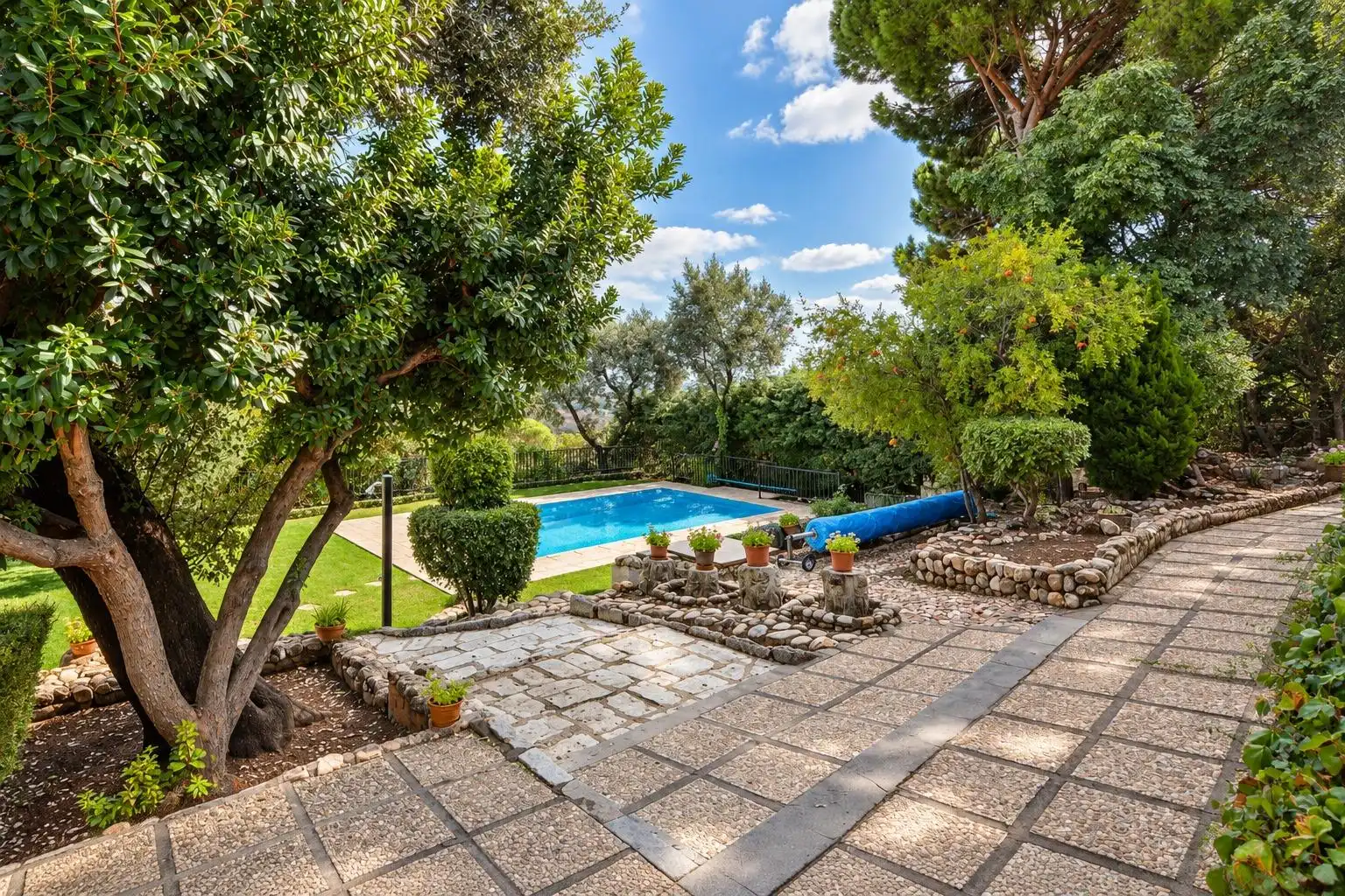 Jardí de Casa o xalet en venda en Villa del Prado, Madrid