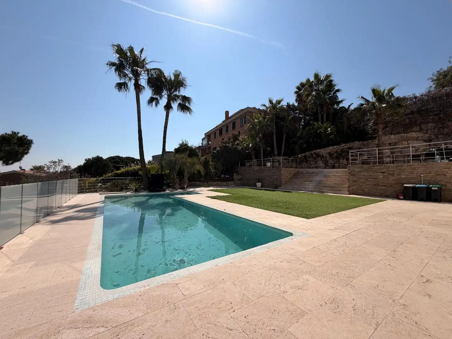 Piscina de Casa o chalet de alquiler en Sant Andreu de Llavaneres con Calefacción, Jardín privado y Parquet
