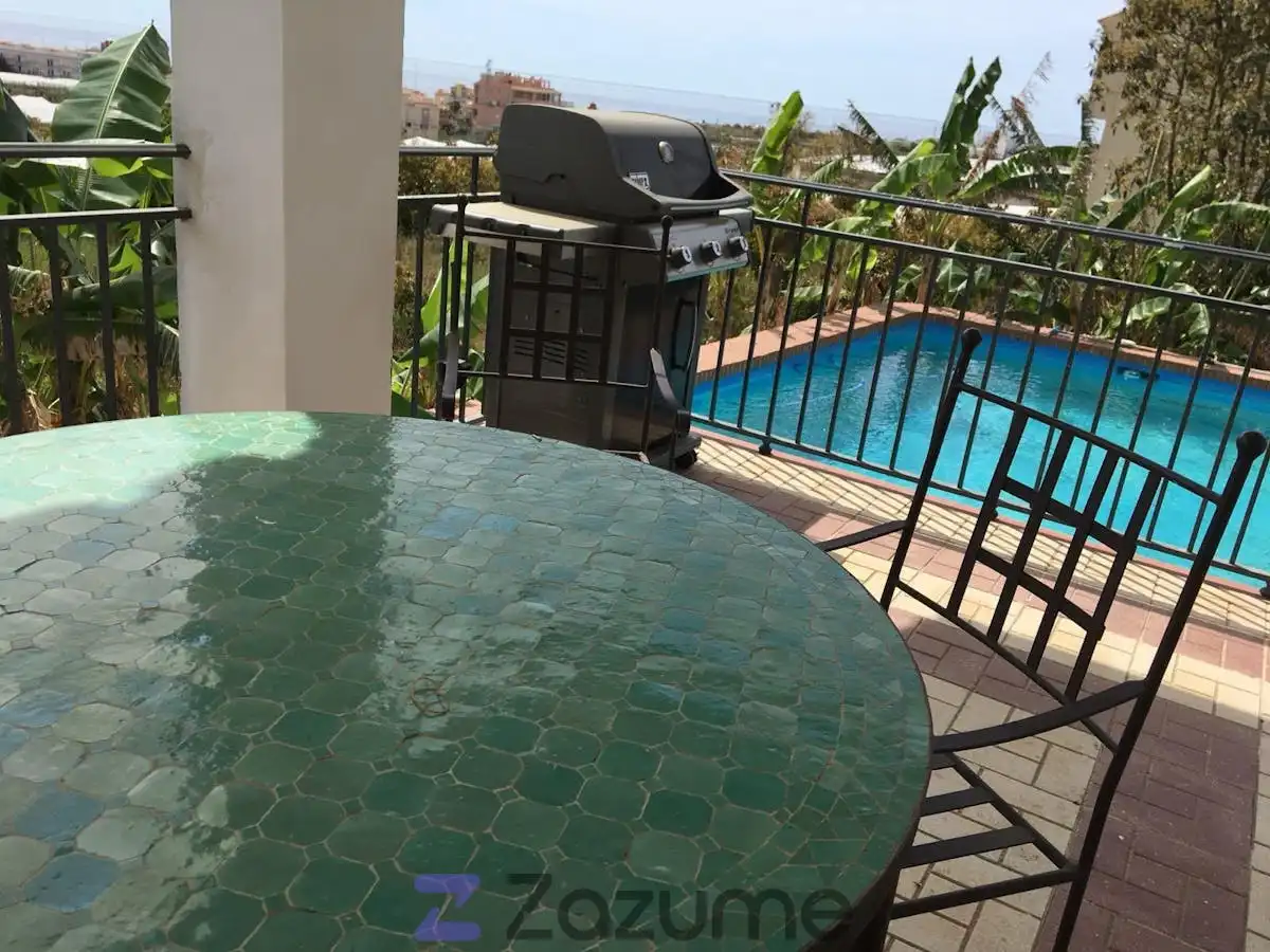 Terrasse von Haus oder Chalet zur Miete in Torrox mit Privatgarten, Terrasse und Schwimmbad
