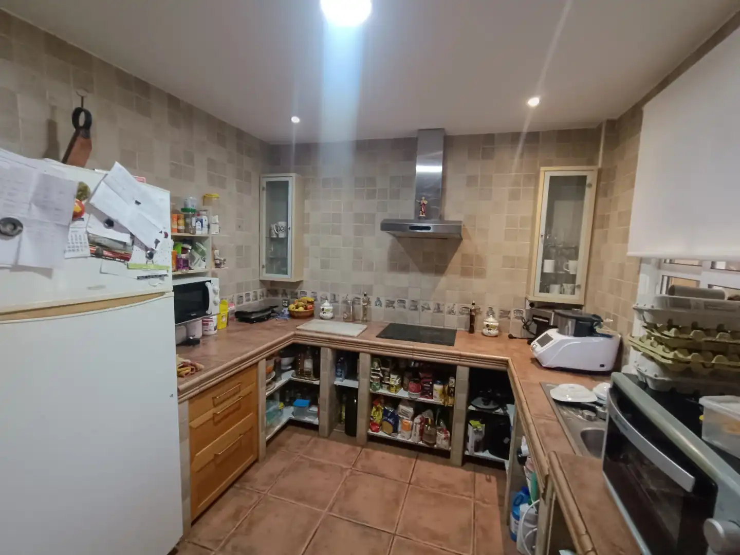 Cocina de Casa o chalet en venta en Pilas con Jardín privado y Piscina