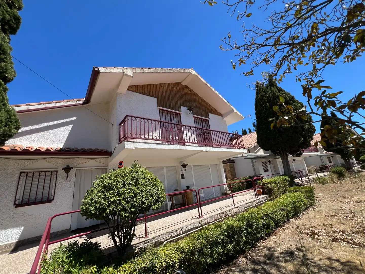 Vista exterior de Casa o chalet en venta en Zaragoza con Calefacción y Terraza