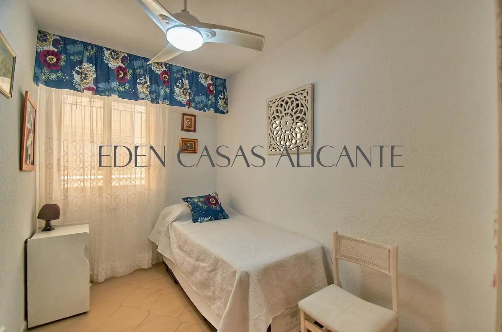 Bedroom of Flat for sale in El Campello  with Air Conditioner, Heating and Private garden