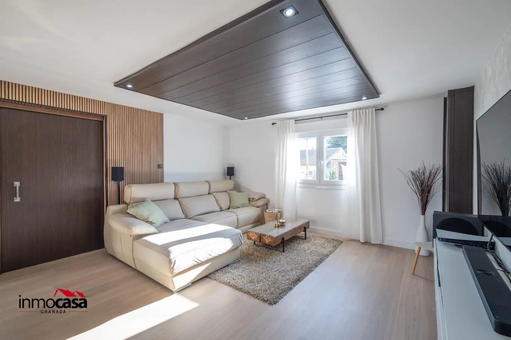Sala d'estar de Casa adosada en venda en Cúllar Vega