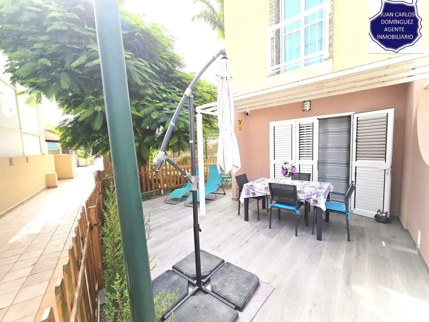 Terrace of Houses for rent in San Bartolomé de Tirajana  with Air Conditioner, Terrace and Furnished